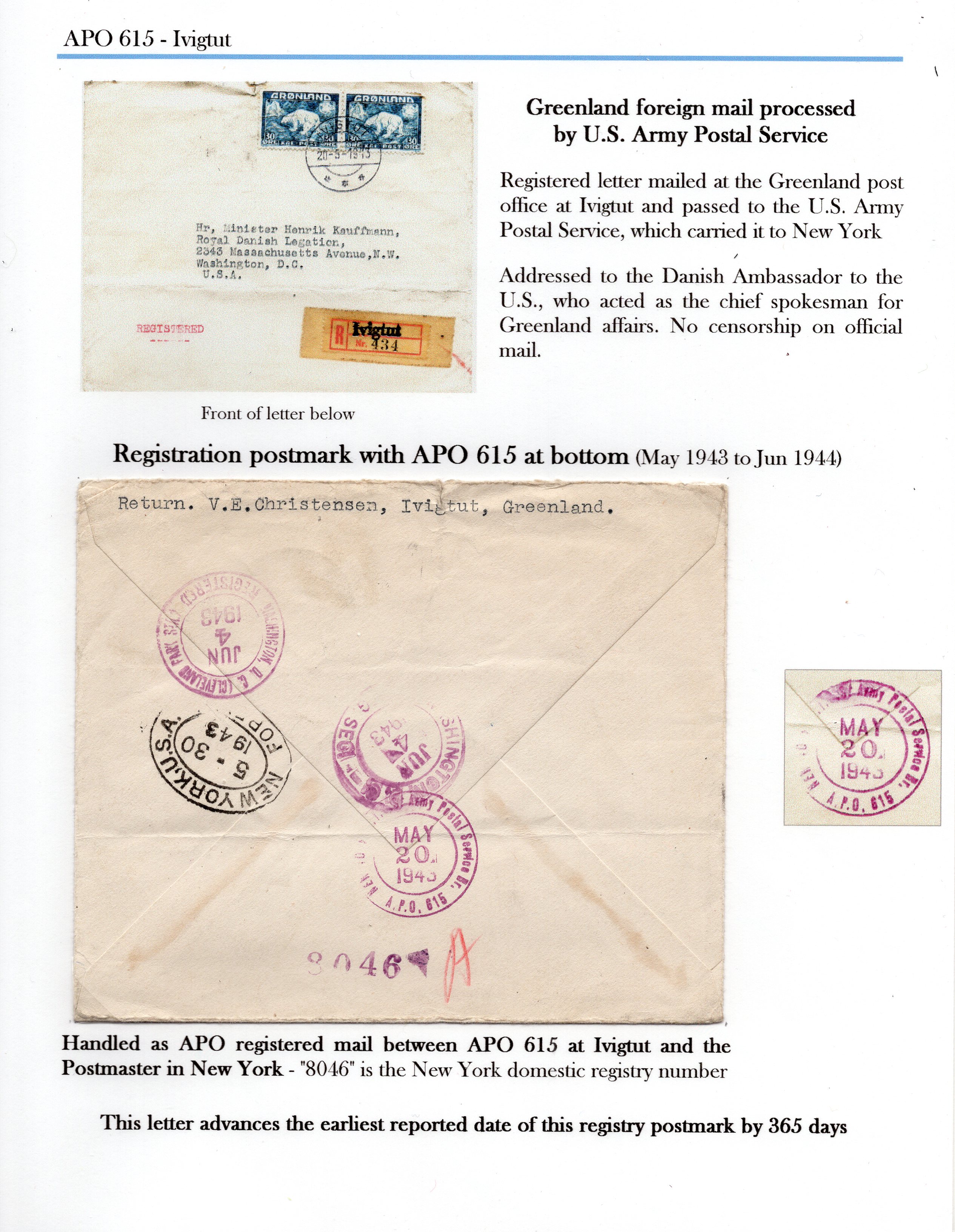 U.S. Army Post Offices in Greenland 19411945 Page 10
