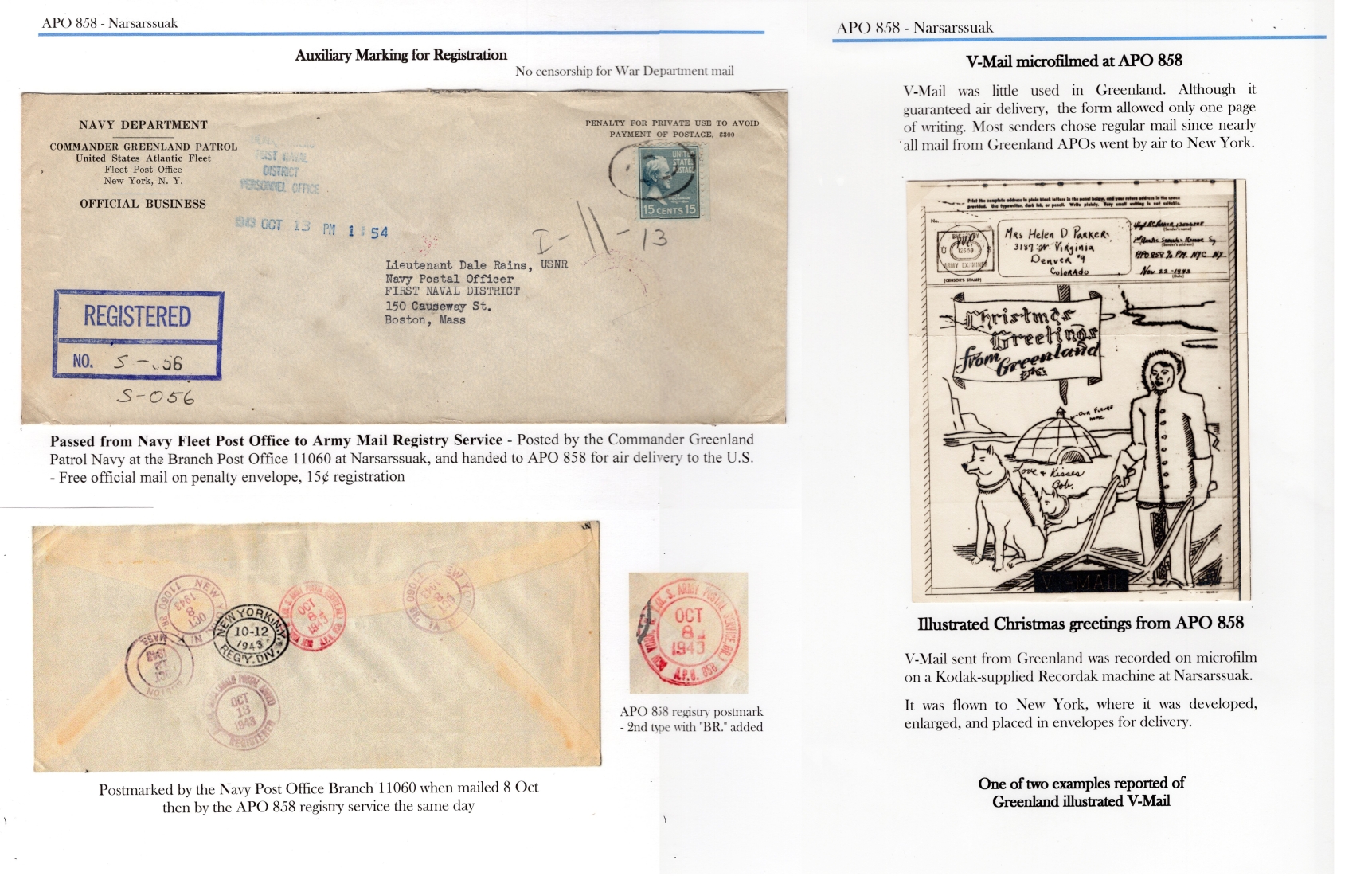 U.S. Army Post Offices in Greenland 19411945 Page 25